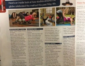 TMF pilates day in Pilates Style Magazine