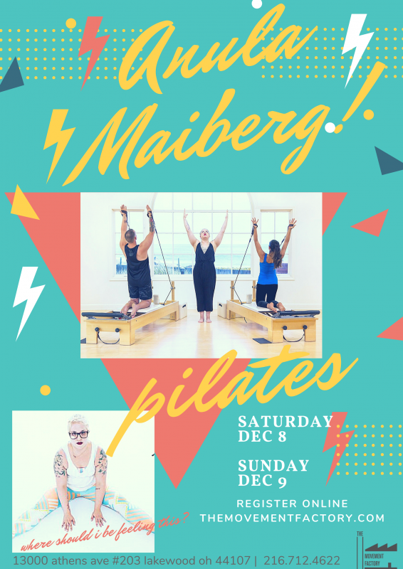 Anula Maiberg: Master Equipment Pilates Class