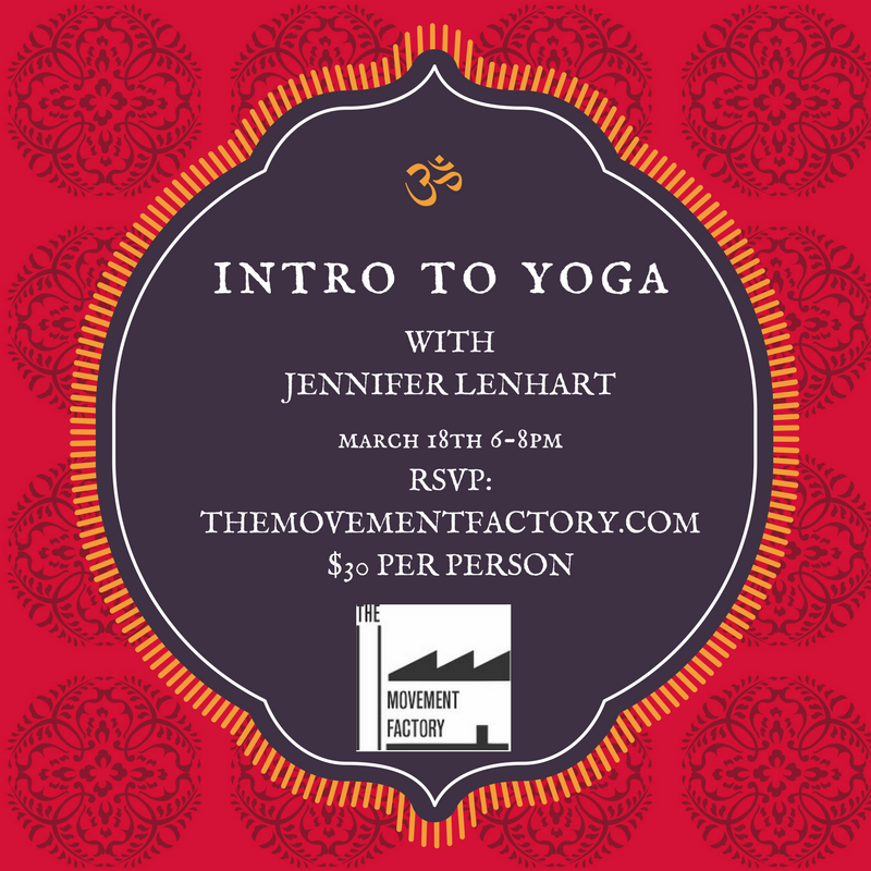 Intro To Yoga Workshop
