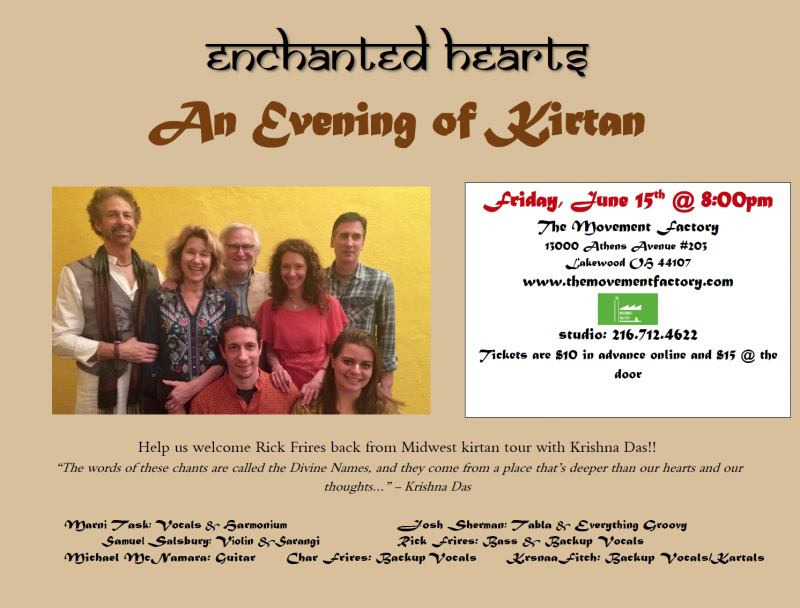 Enchanted Hearts: An Evening of Kirtan