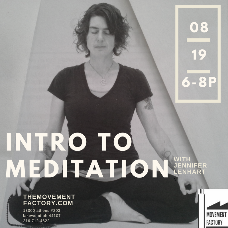 Intro to Meditation Workshop
