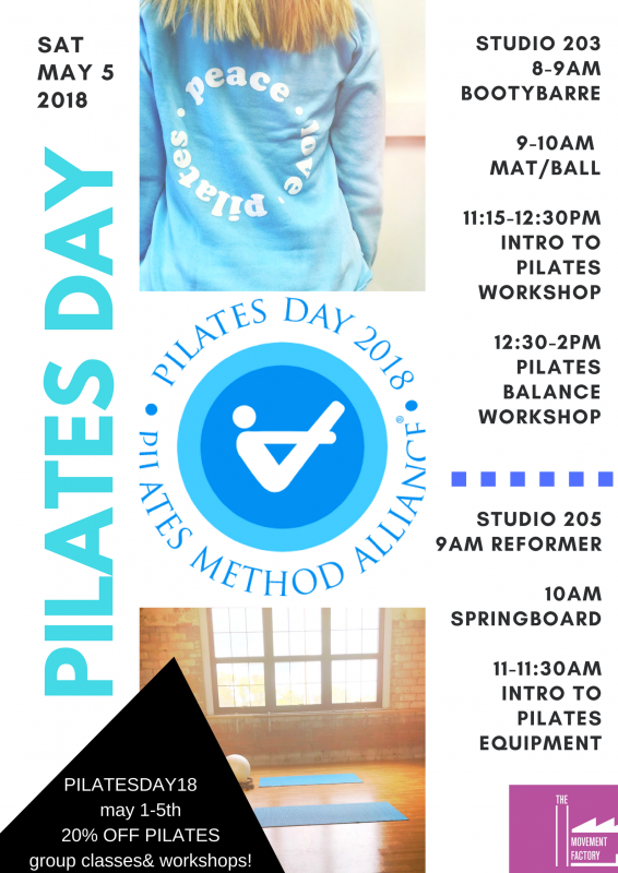 Pilates Day Event: Pilates Balance Workshop